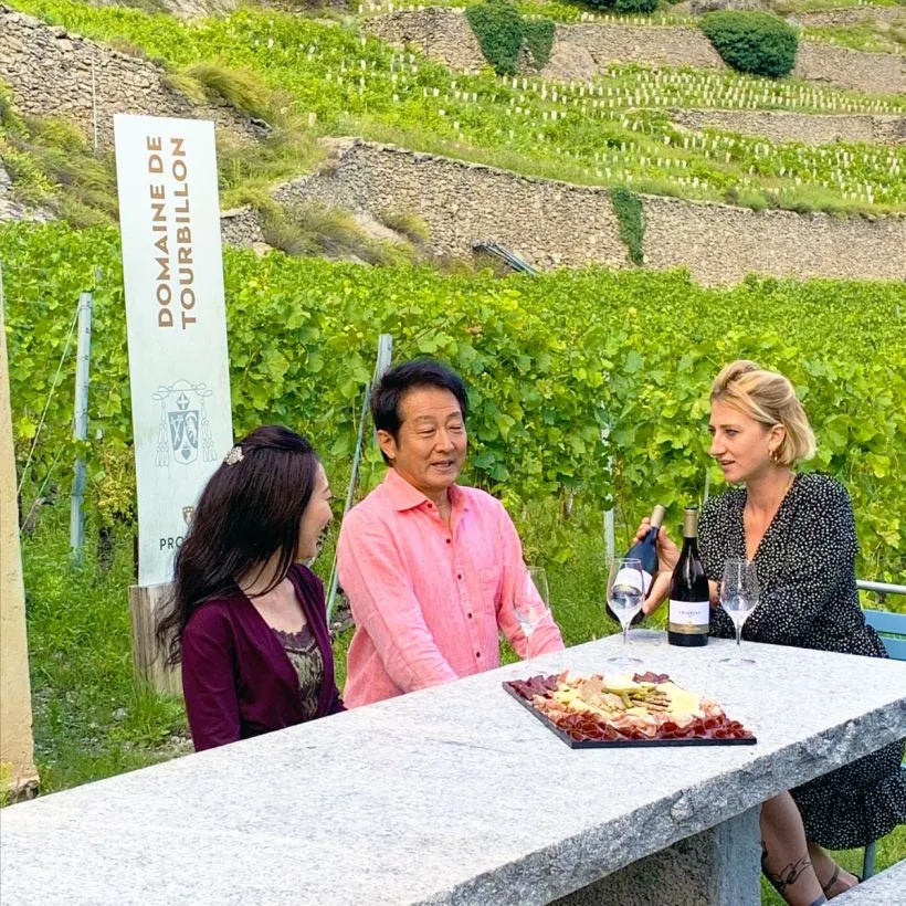 Balade dans les vignes