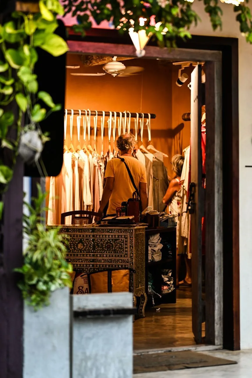 Shopping en vieille ville